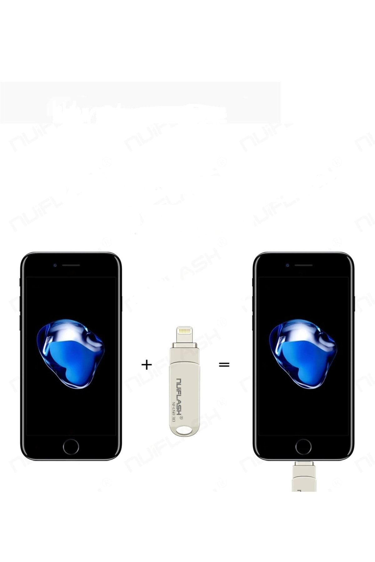 SYNOPE Iphone 512 Gb Otg Usb Flash Bellek 2 In 1 Kalem Sürücü Için Ios Uyumlu Depolama Cihazları