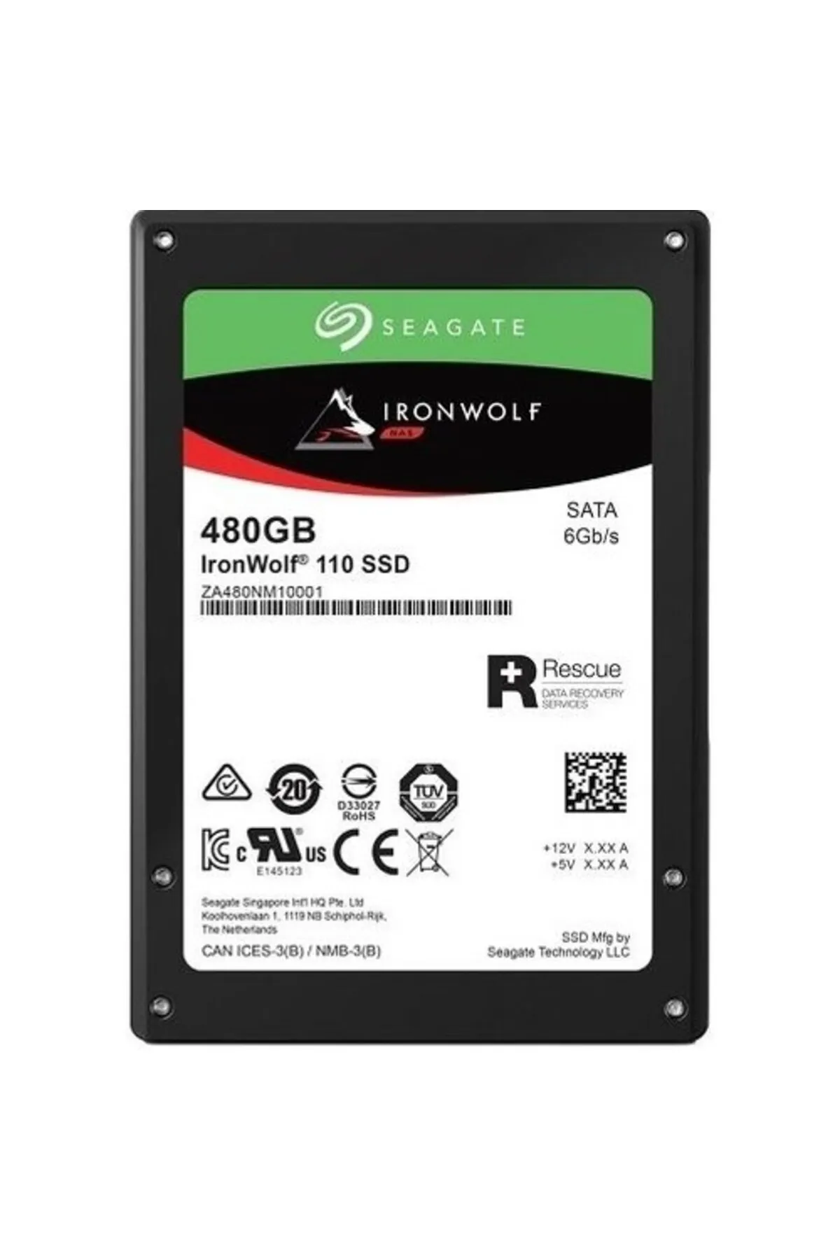 Seagate Ironwolf 110 480gb 2.5" Sata 3.0 Ssd Za480nm10011