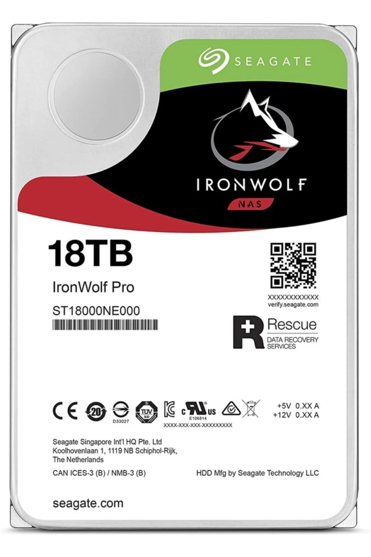 Seagate Ironwolf Pro 18 Tb St18000ne000