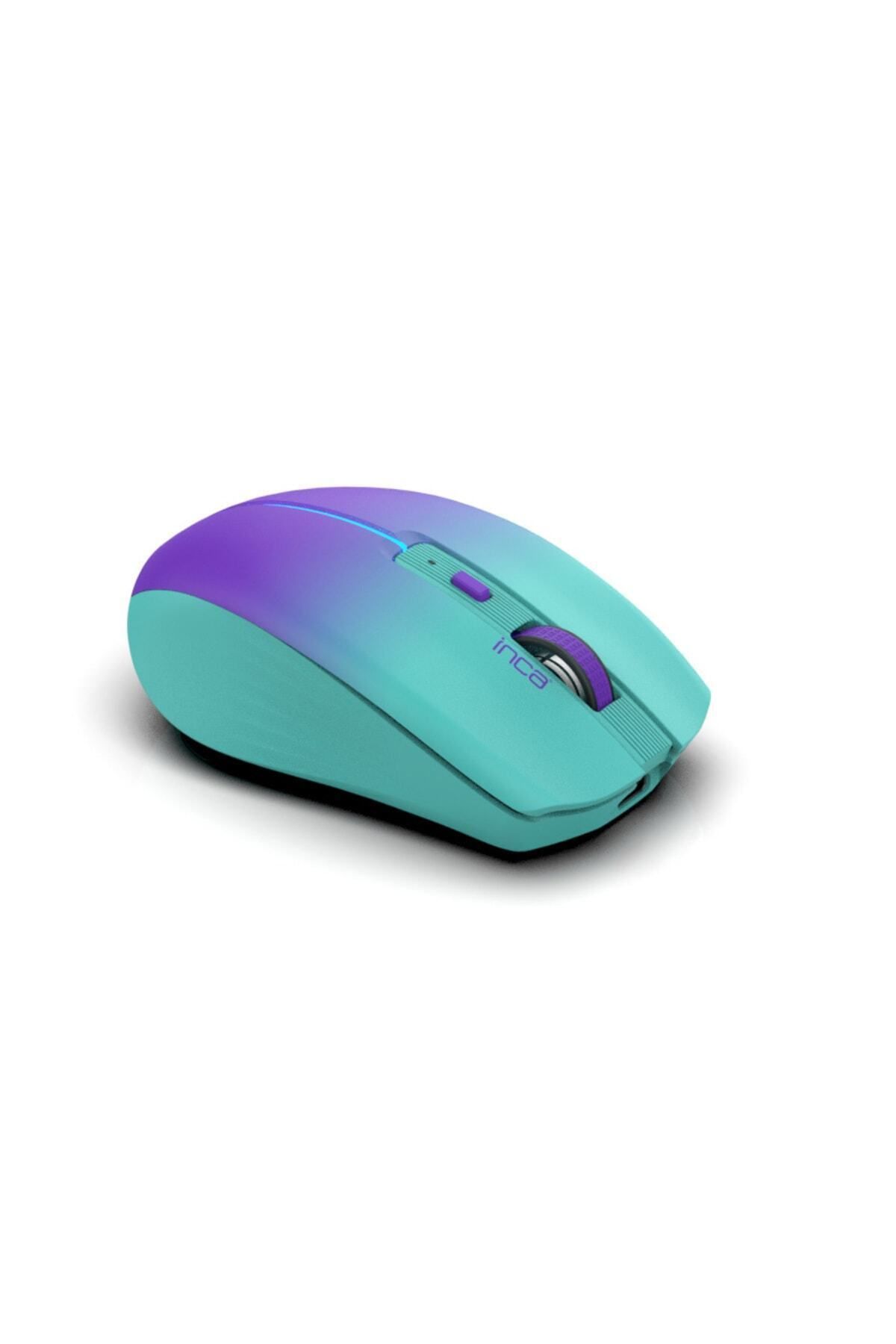 Inca IWM-511RM Dual Mod Bluetooth+Wireless Rechargeable Gradient Color Silent Mouse