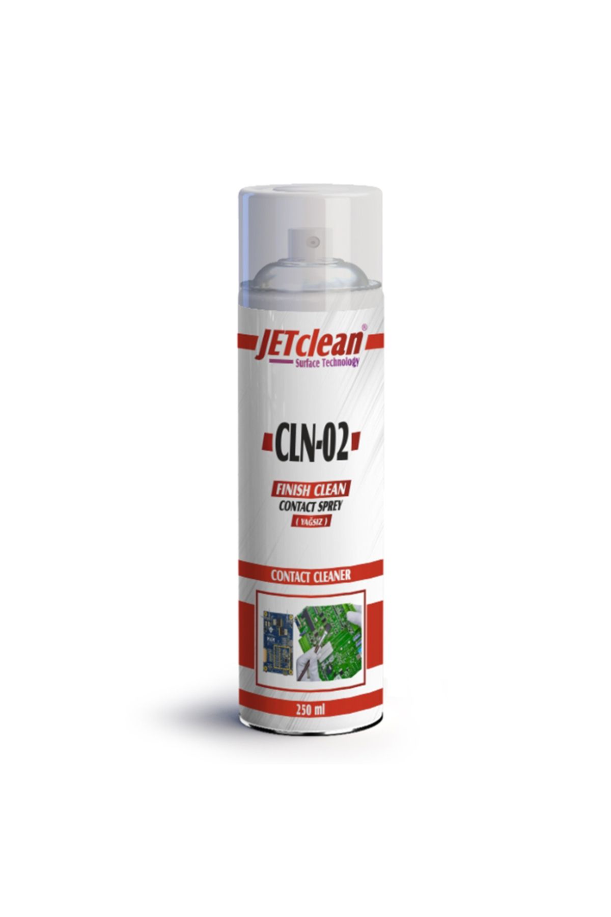 Go İthalat JETCLEAN CLN-02 250 ML KONTAK YAĞSIZ SPREY