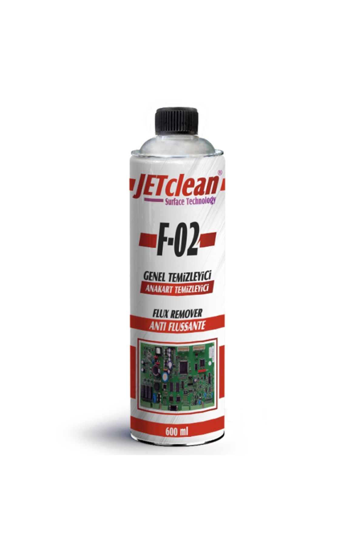 Genel Markalar Jetclean F-02 500 Ml Flux Anakart Temizleme Sprey (4434)