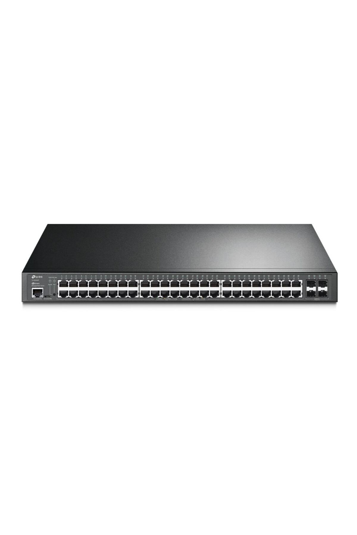 Omada JetStream 52-Port Gigabit L2+ Managed Switch with 48-Port PoE+ TdrTR