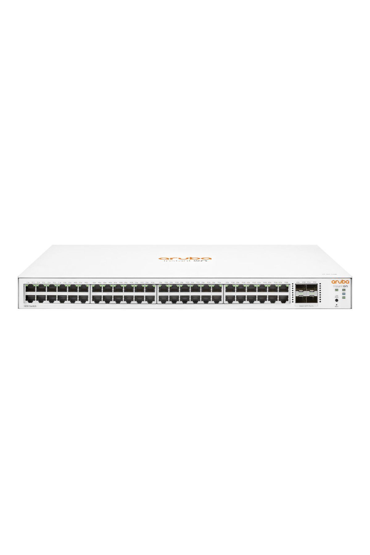 Aruba JL815A 1830-48G 48GE Port (24 Port PoE - 370W), 4xSFP Yönetilebilir Switch