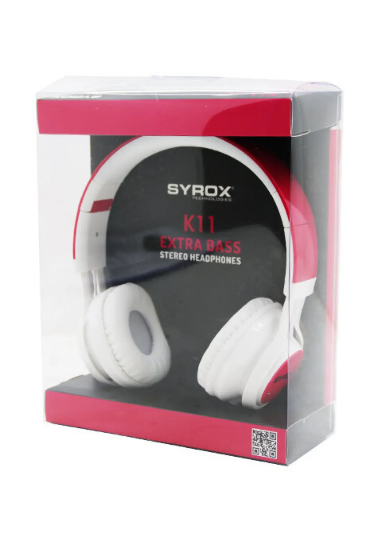 Syrox K11 Extra Bass (Büyük) Renkli Kablolu Mikrofonlu Aux Girişli Kulaklık