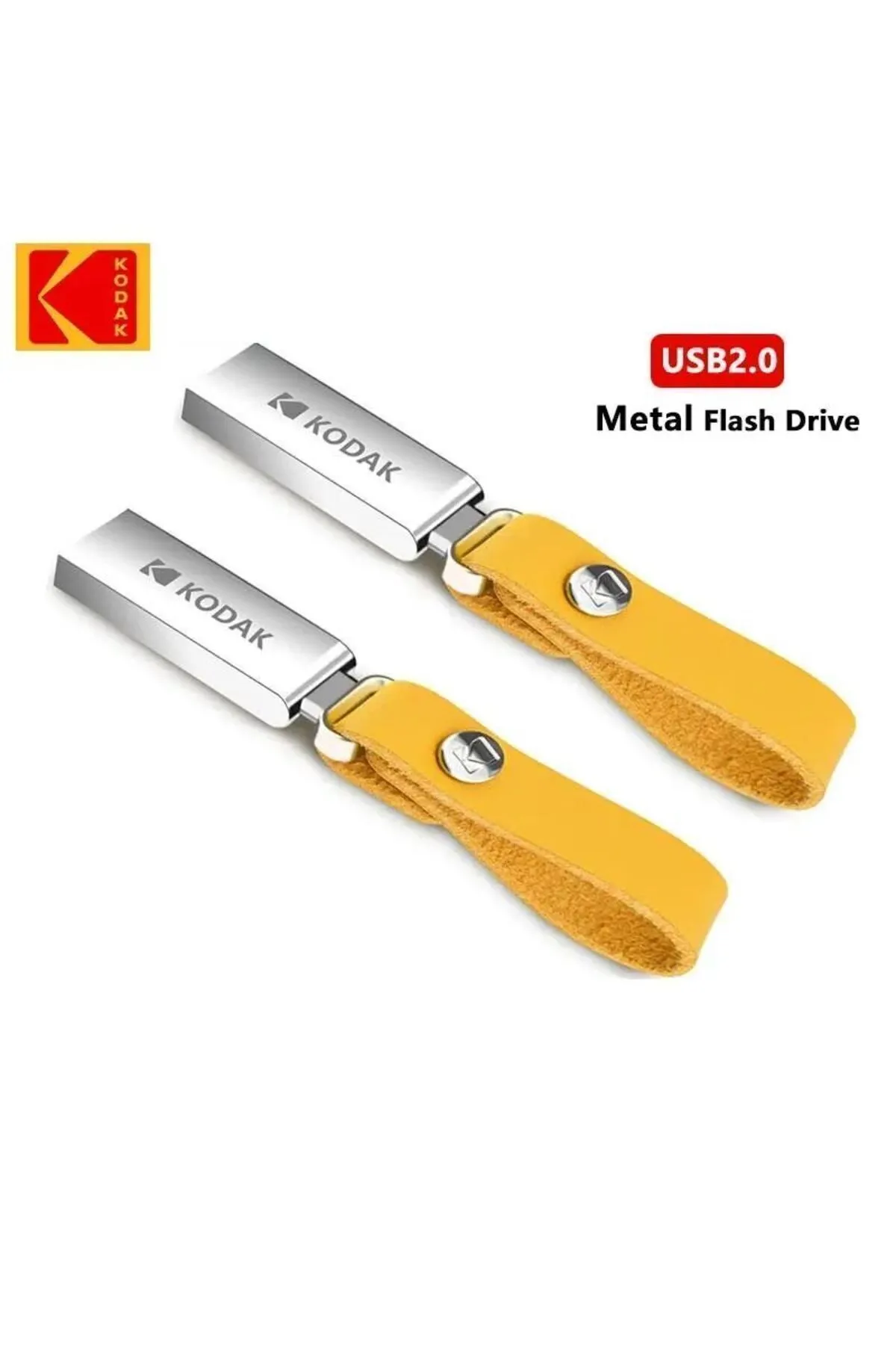 Kodak K122 128gb. Usb Flash Bellek Dönüştürücü Hediye 2.0 Sağlam Metal Orginal