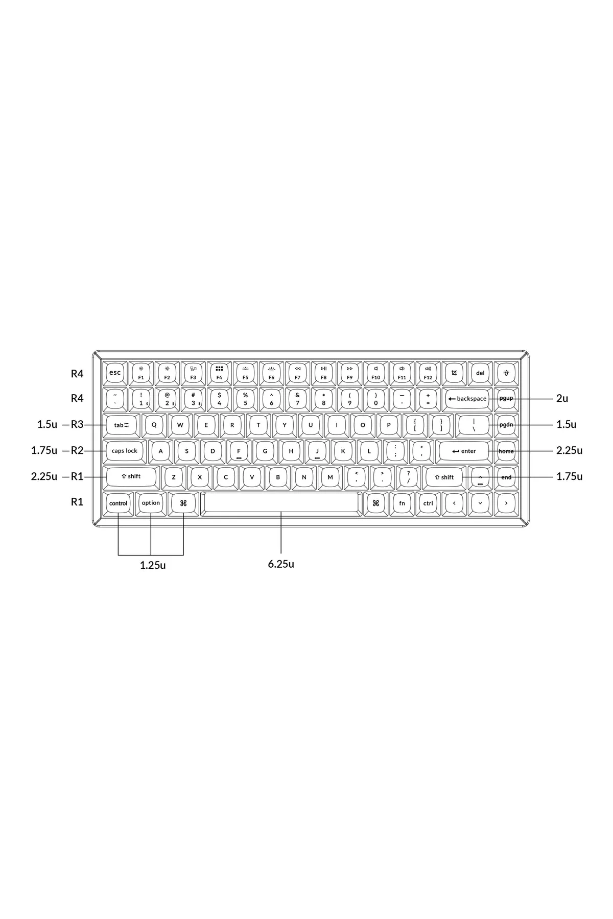 Keychron K2 Pro (hot-swappable)kablosuz Mekanik Klavye- Gateron G Pro Red Switch-white Led-qmk/vıa