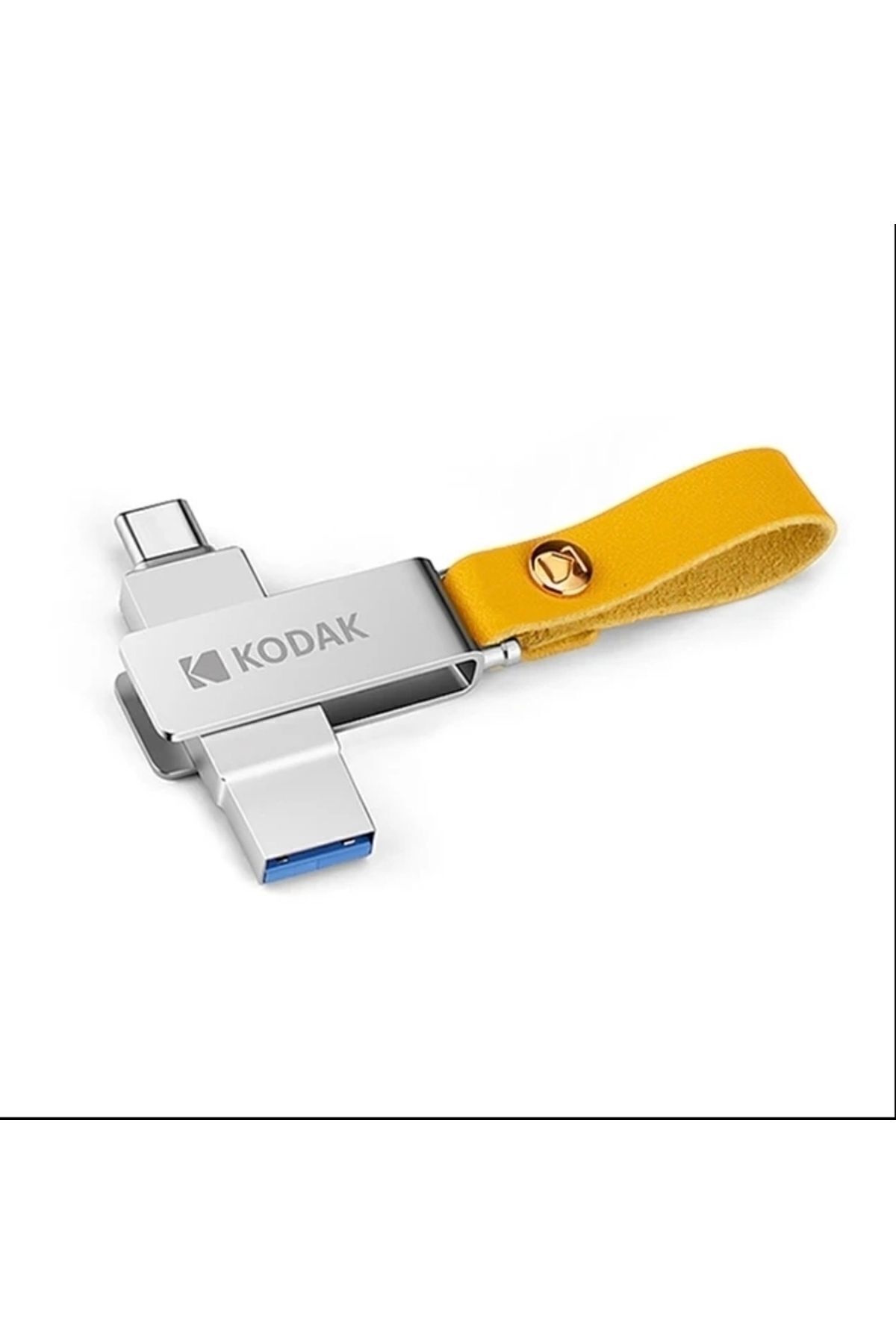 Kodak K243 128gb.type-c Ve Usb 3.1 Type-c Girişli Tüm Telefonlara Iphone 15/16 Serisine Uygundur