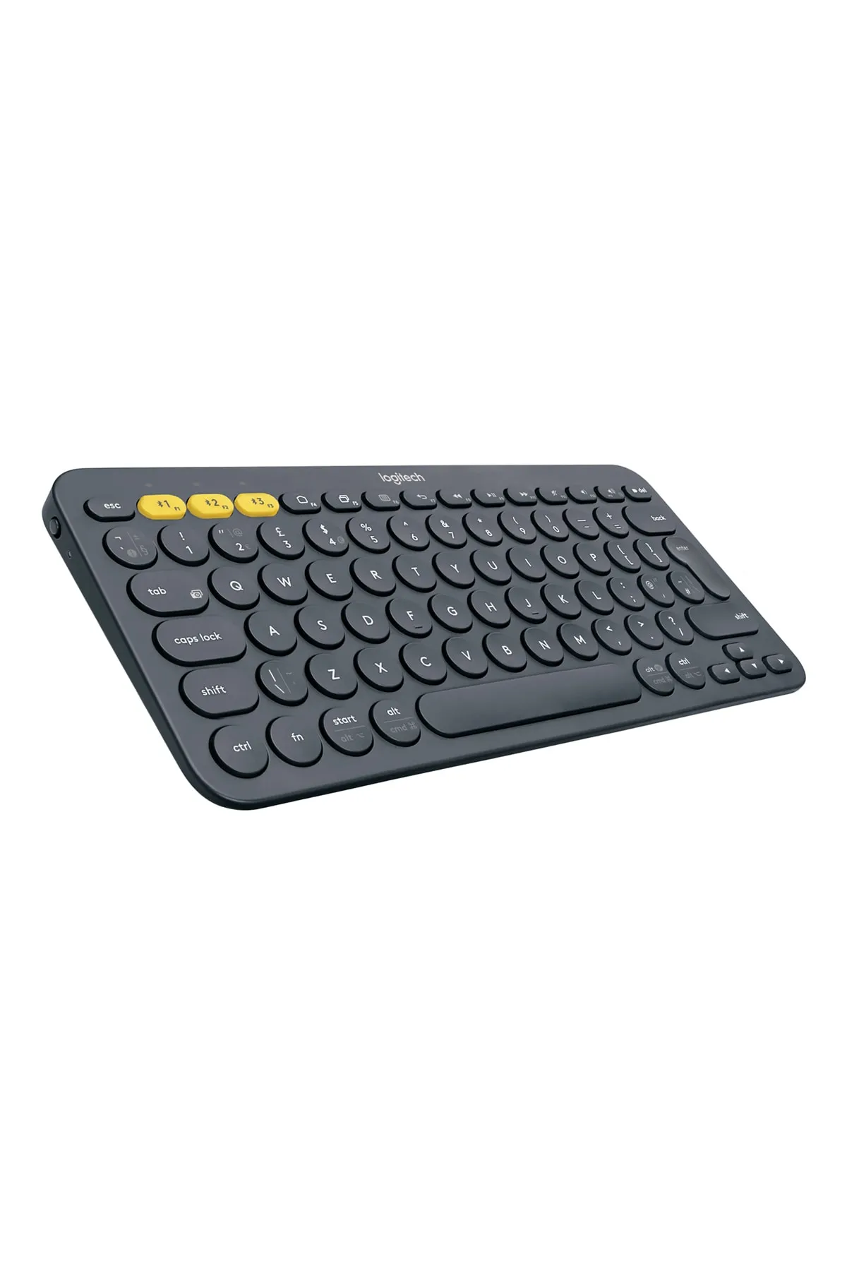 Logitech K380 Klavye Bluetooth Türkçe Multi-Device Kompakt Kablosuz Siyah