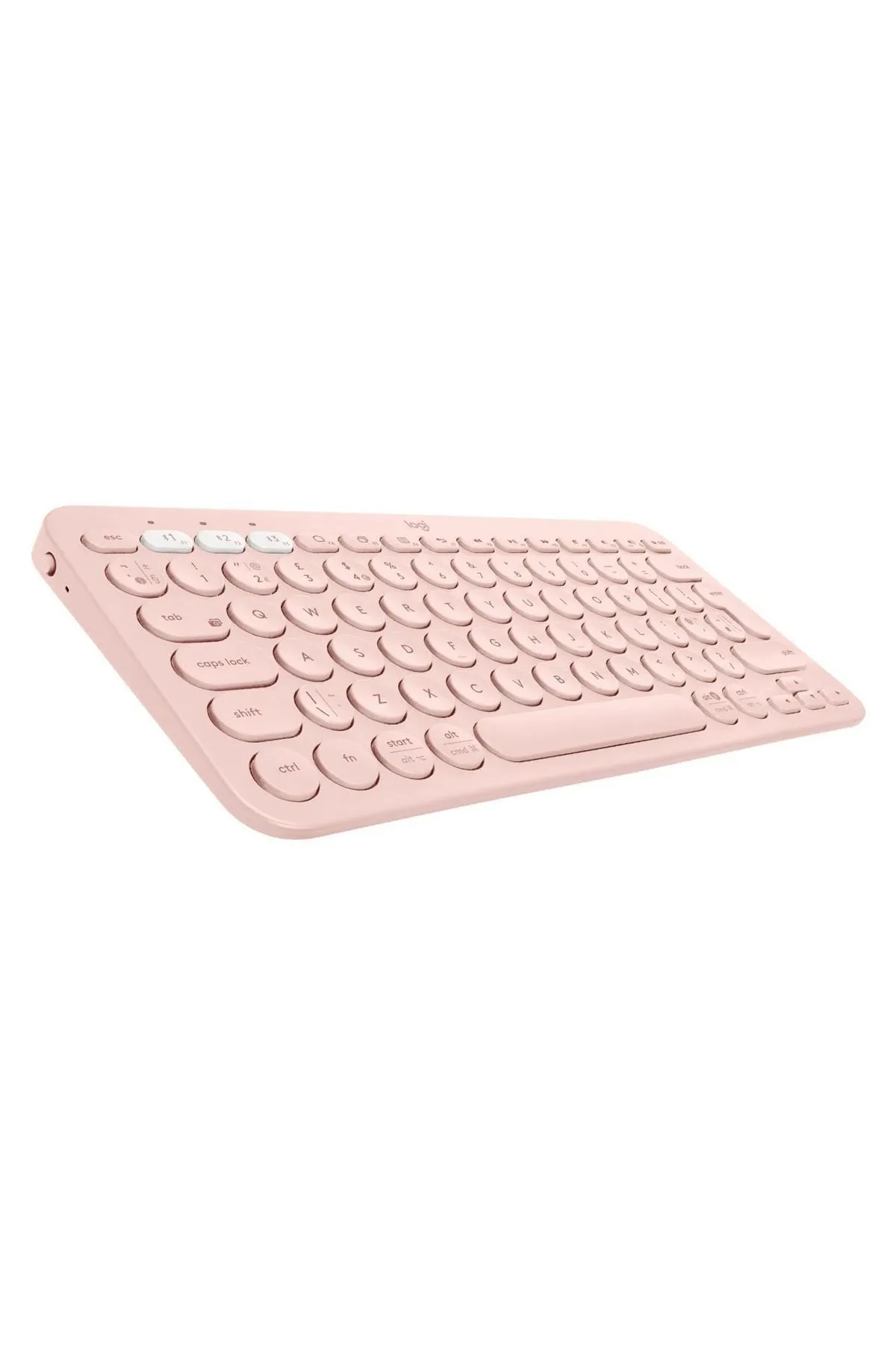 Logitech K380 Kompakt Kablosuz Bluetooth Türkçe Q Klavye - Pembe