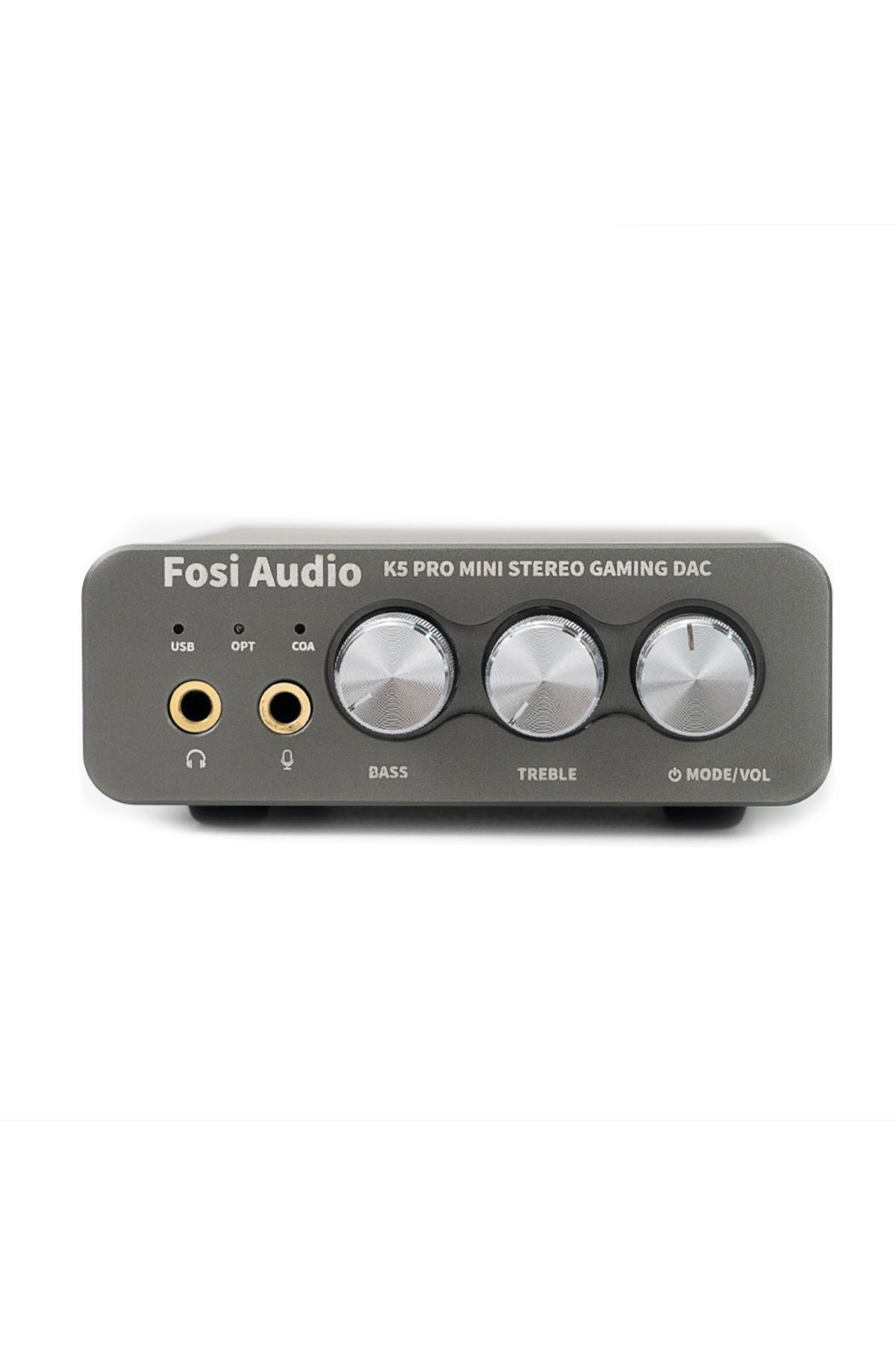 Fosi Audio K5 Pro Oyun DAC Kulaklık  Hi-Fi USB Tip C - RCA/Optik/3,5 MM AUX  PS5/PC/MAC Uyumlu