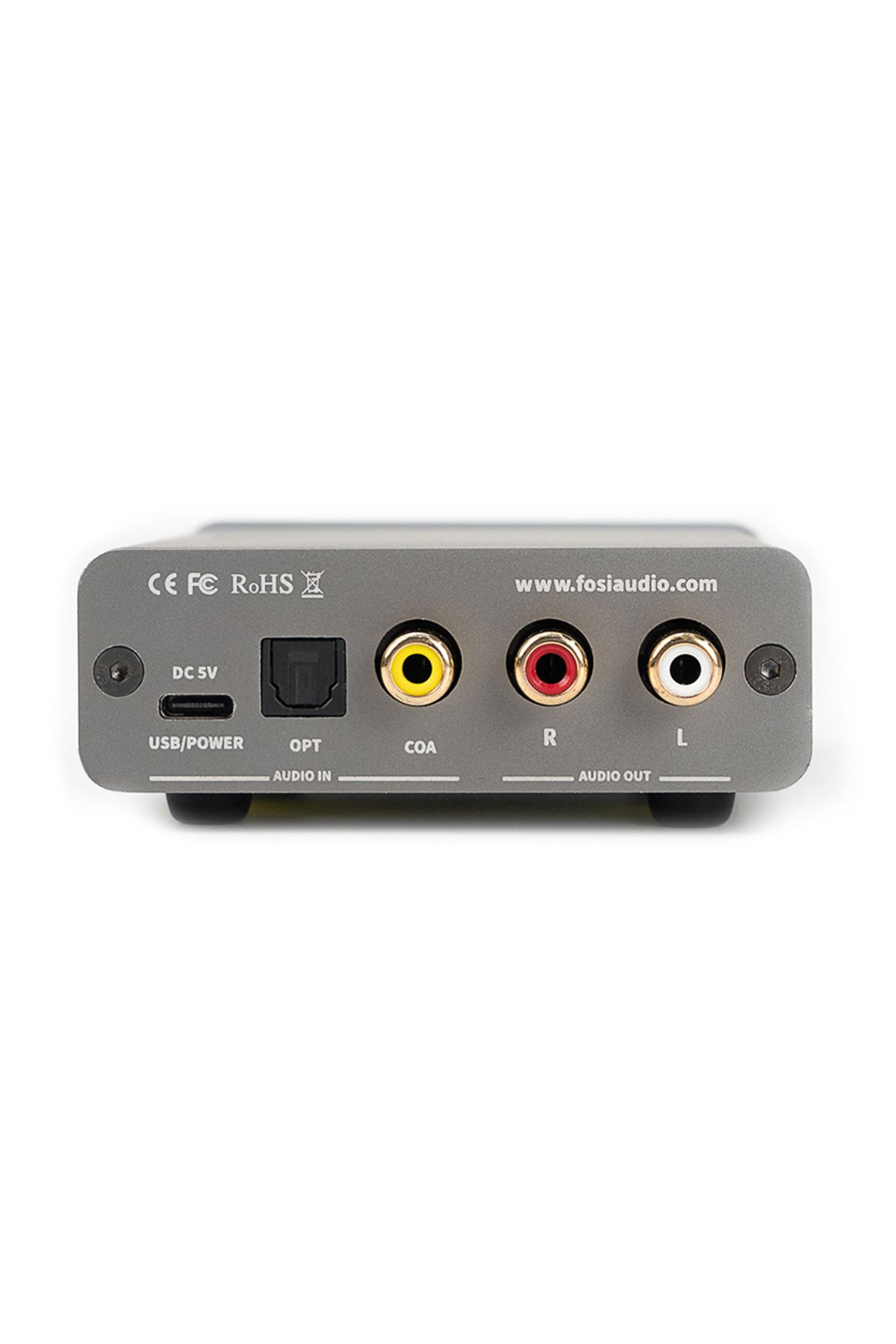 Fosi Audio K5 Pro Oyun DAC Kulaklık  Hi-Fi USB Tip C - RCA/Optik/3,5 MM AUX  PS5/PC/MAC Uyumlu