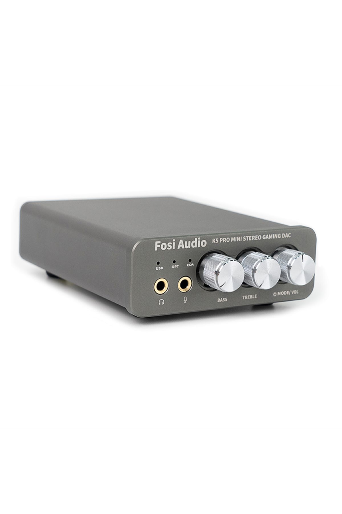 Fosi Audio K5 Pro Oyun DAC Kulaklık  Hi-Fi USB Tip C - RCA/Optik/3,5 MM AUX  PS5/PC/MAC Uyumlu