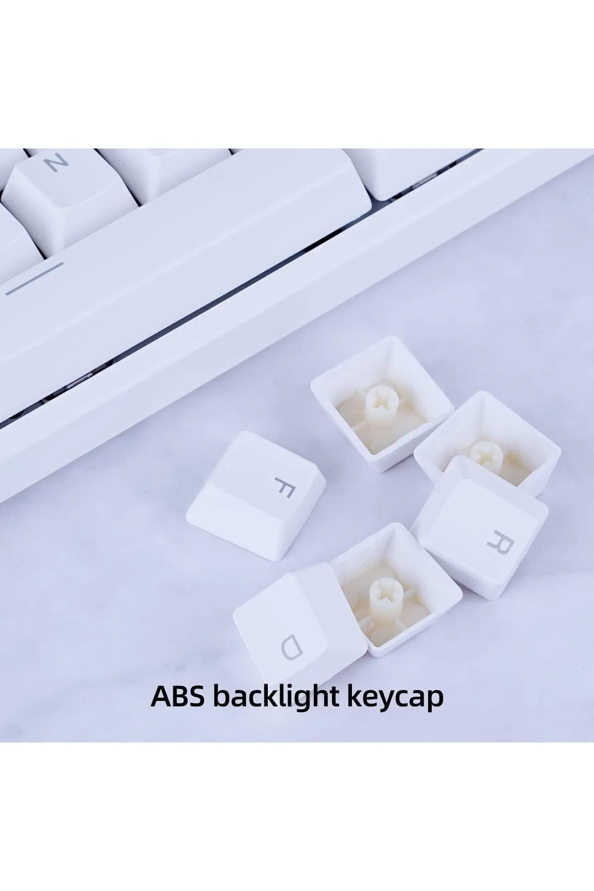 Leaven K550 Mekanik Oyuncu Klavyesi-Değiştirilebilir Switch-Rainbow RGB Aydınlatma-87 Tuş