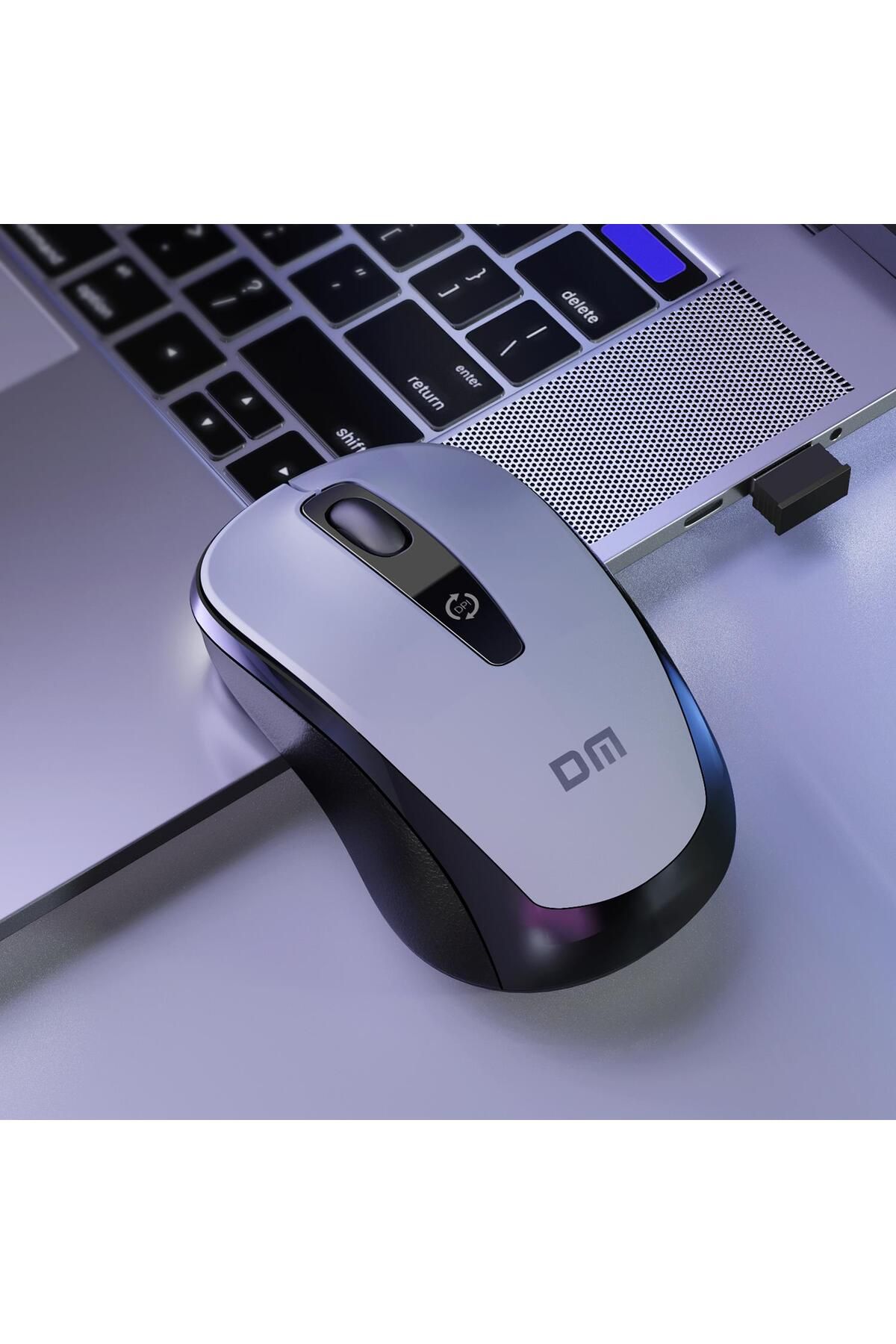 DM K8 1200 Dpı 2.4ghz Kablosuz Mouse