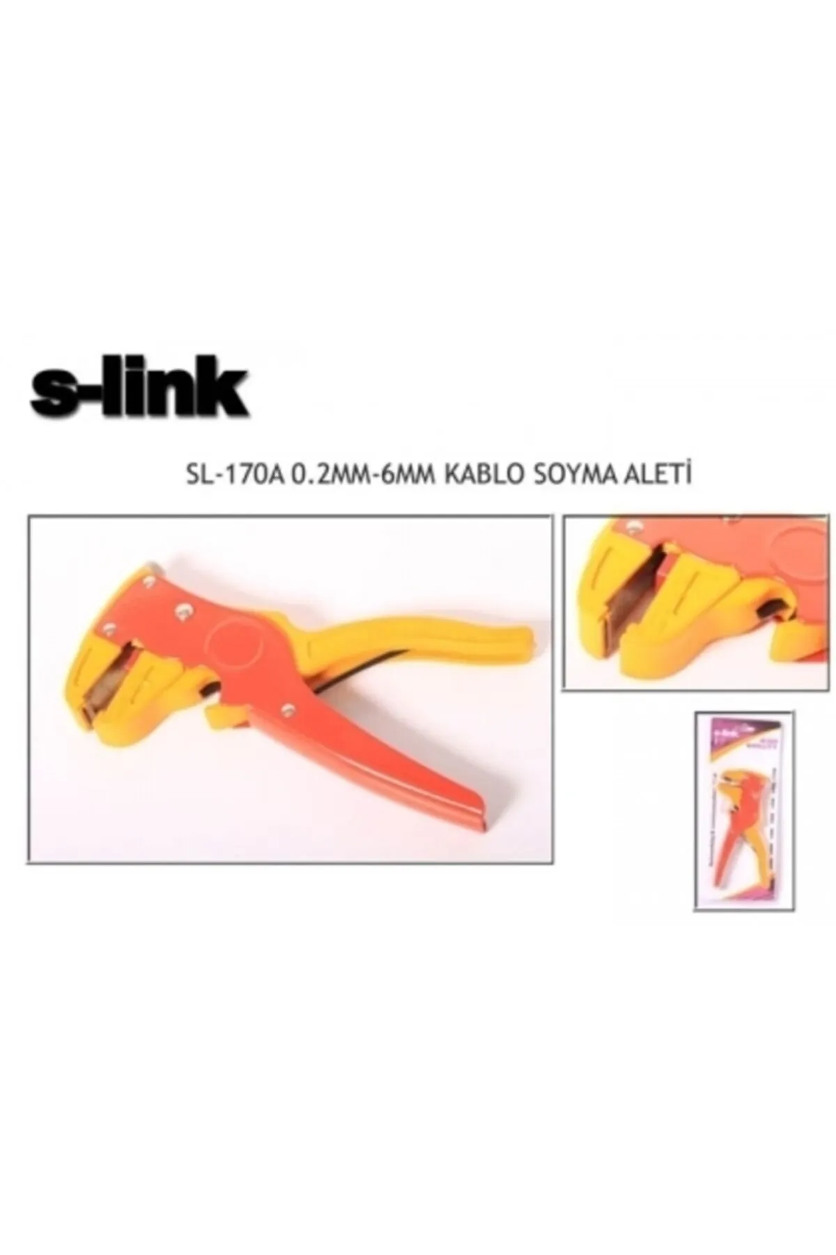 S-link Kablo Sıyırma Kesme Ve Soyma Pensesi Hepsi 1 Arada (2 In 1 Soyma Pensesi)