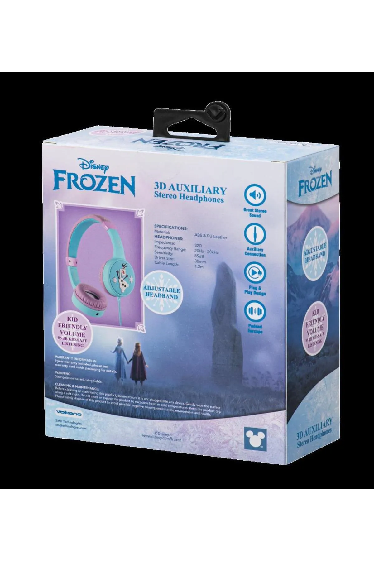 Volkano Kablolu Kulaklık Disney frozen Çocuk Kulaklığı Lisanslı DY-3053-FR