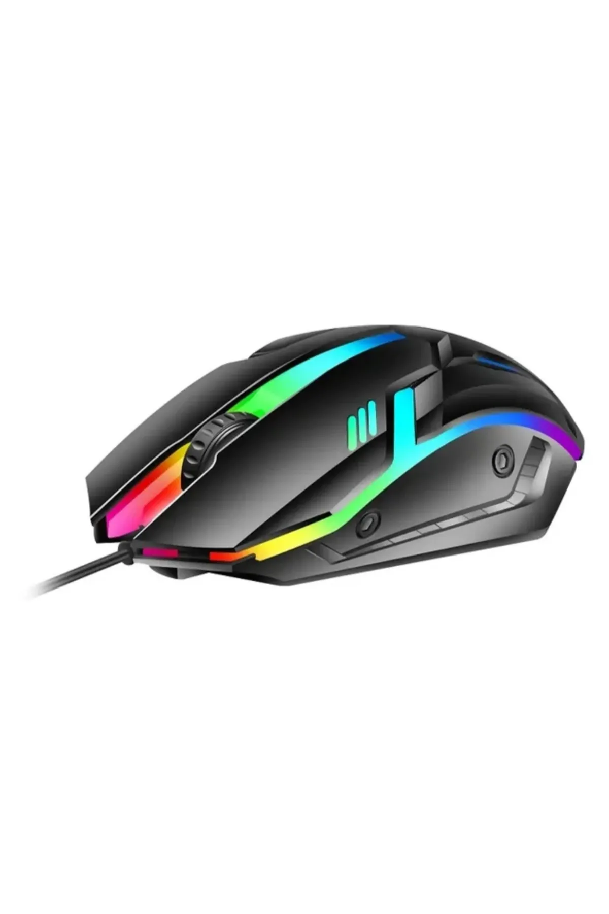 HOBİPİX Kablolu Rgb Işıklı Oyuncu Gaming Klavye Mouse Set