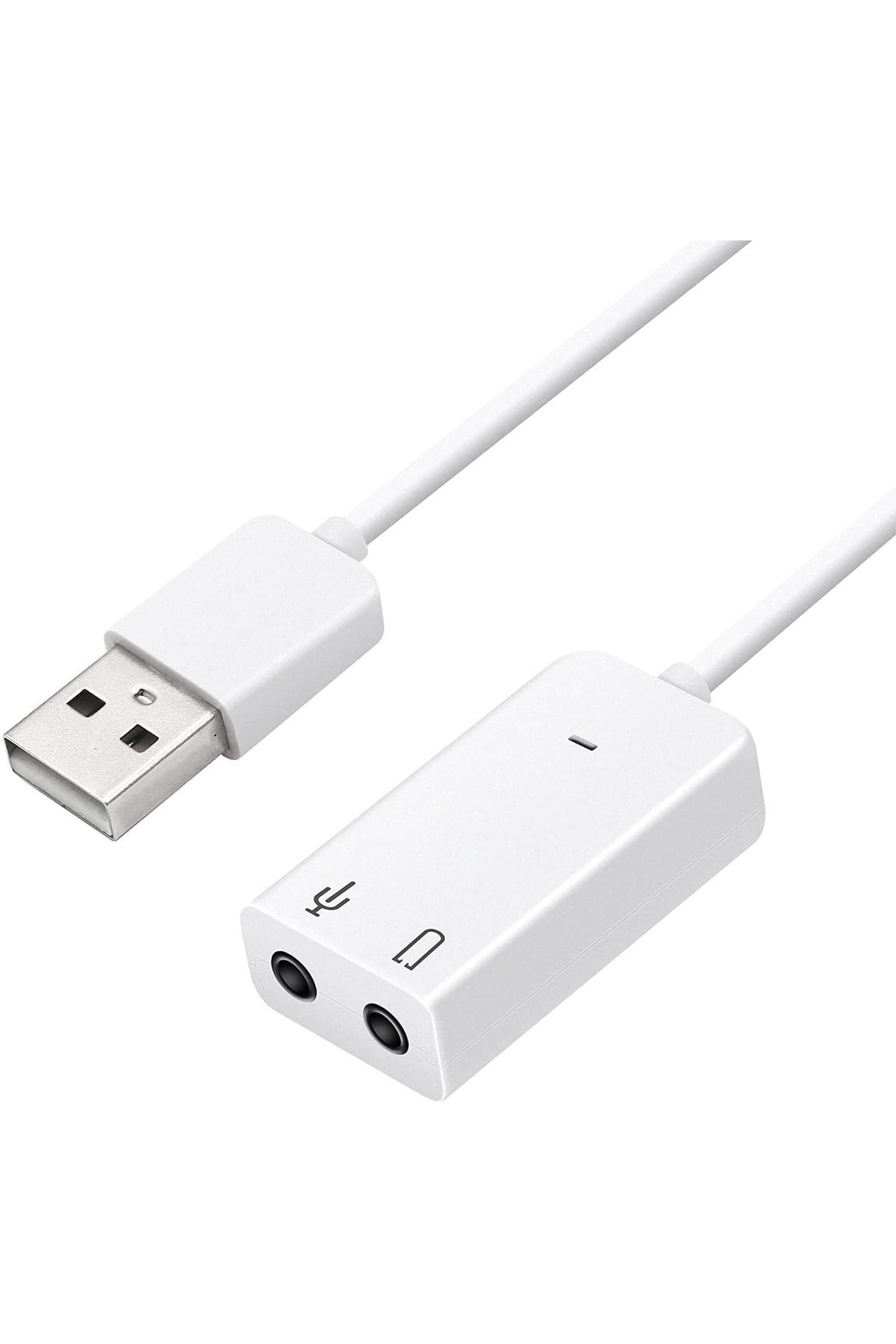 aogo Kablolu Usb Ses Kartı Virtual Sound Tak Kullan Kulaklık Mikrofon Çıkışı 7.1 Channel Harici Ses Kartı