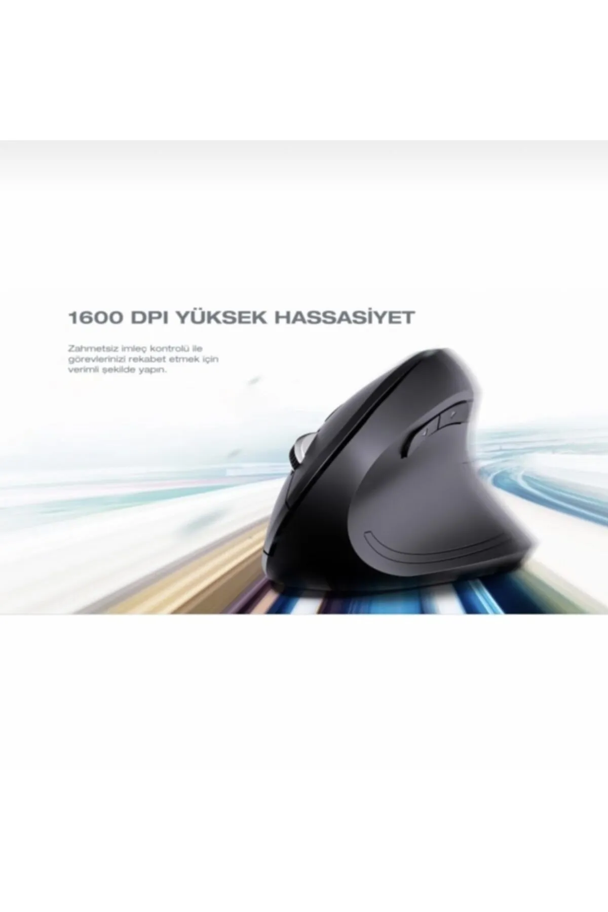 Genel Markalar Kablosuz Ergonomik Dikey Mouse 800/1200/1600 Dpı