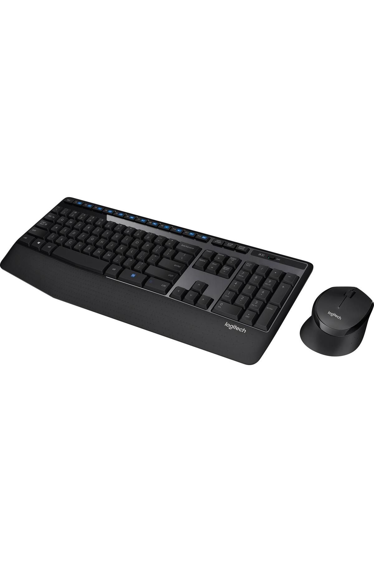 Logitech Kablosuz Klavye Mouse Seti Türkçe Q Siyah Kablosuz Klavye Ve Mouse Seti