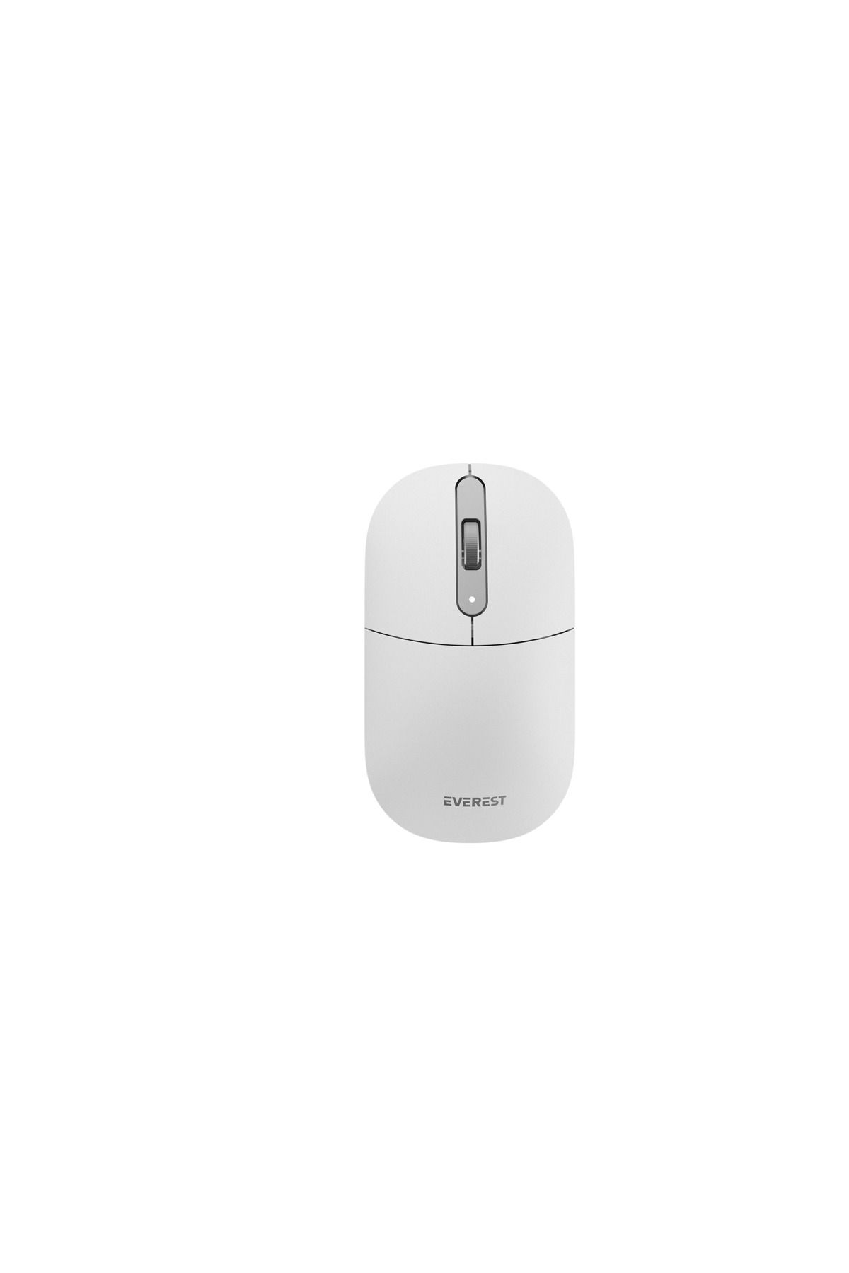 Everest Kablosuz Mouse 3d Sessiz Wireless Elektronik Pilli Smw-384 Beyaz