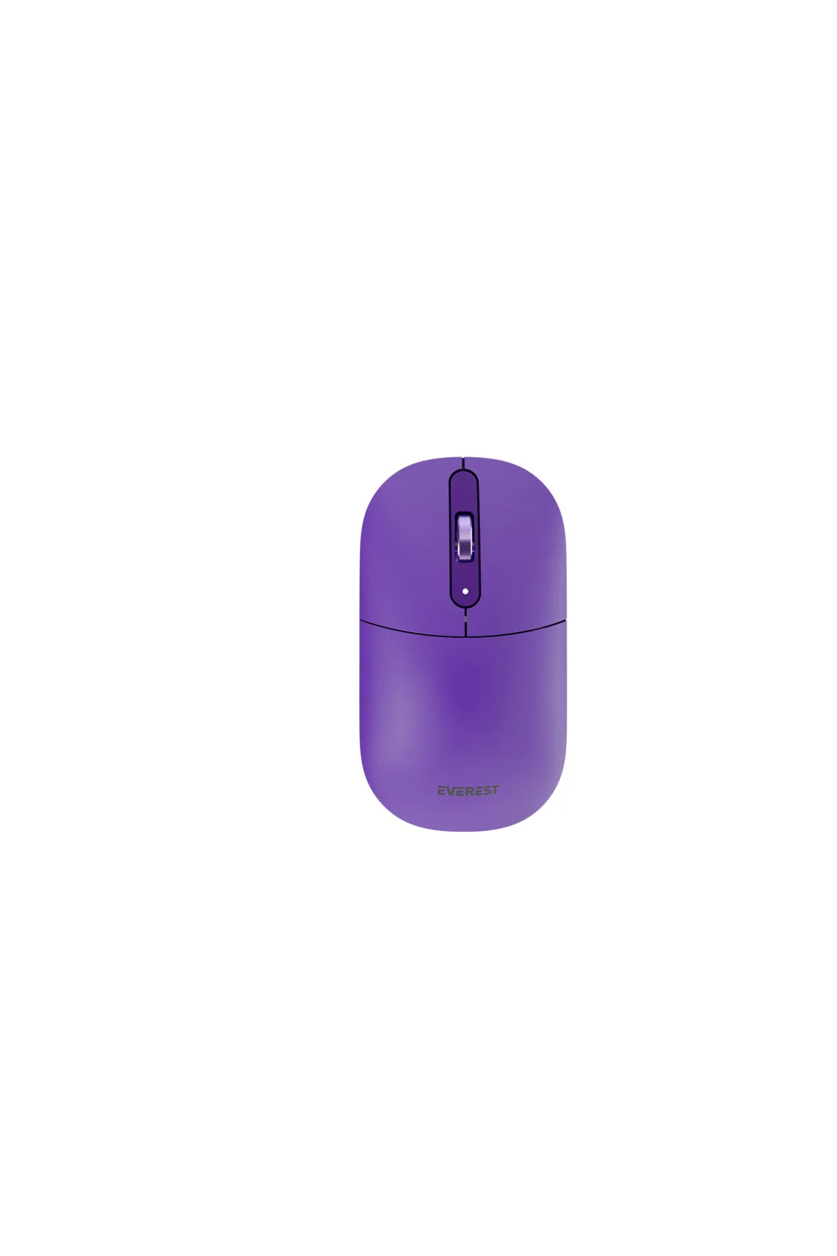 Everest Kablosuz Mouse 3d Sessiz Wireless Elektronik Pilli Smw-384 Mor