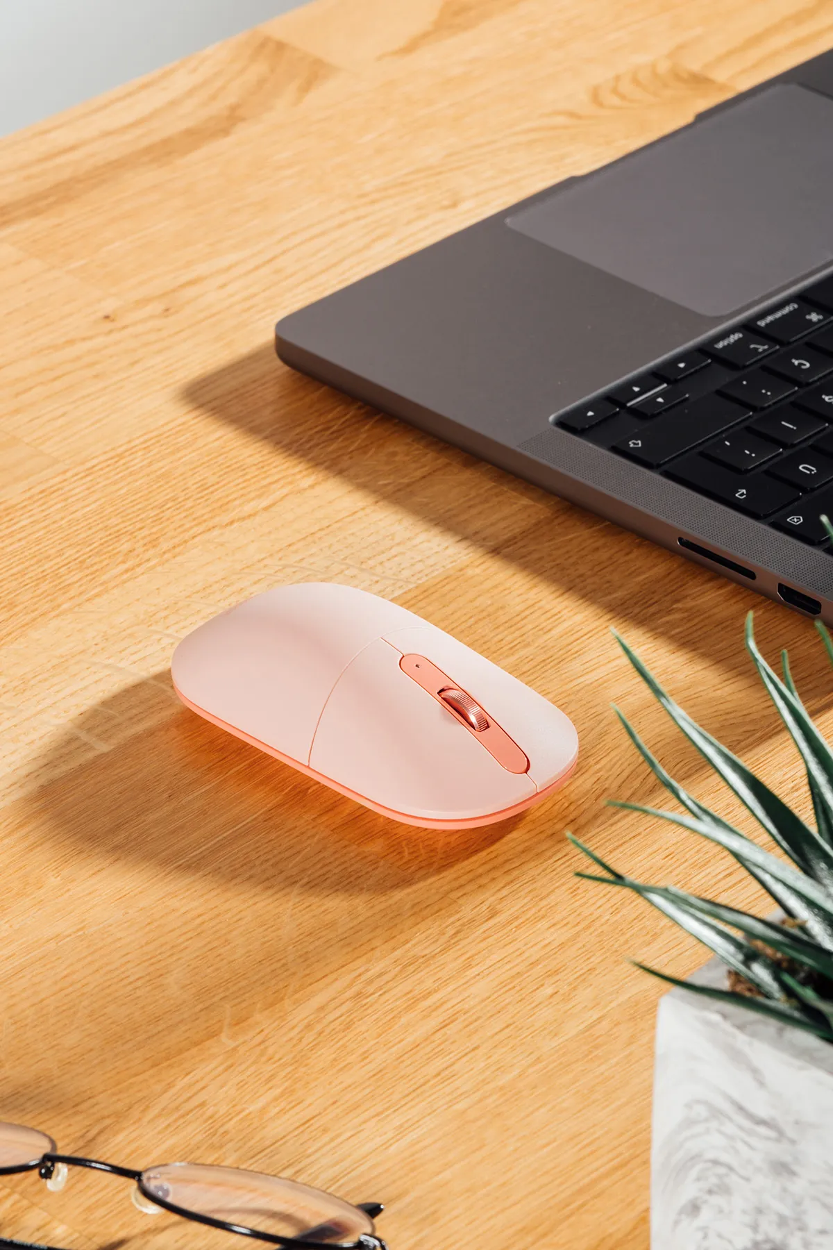 Everest Kablosuz Mouse 3d Sessiz Wireless Elektronik Pilli Smw-384 Pembe