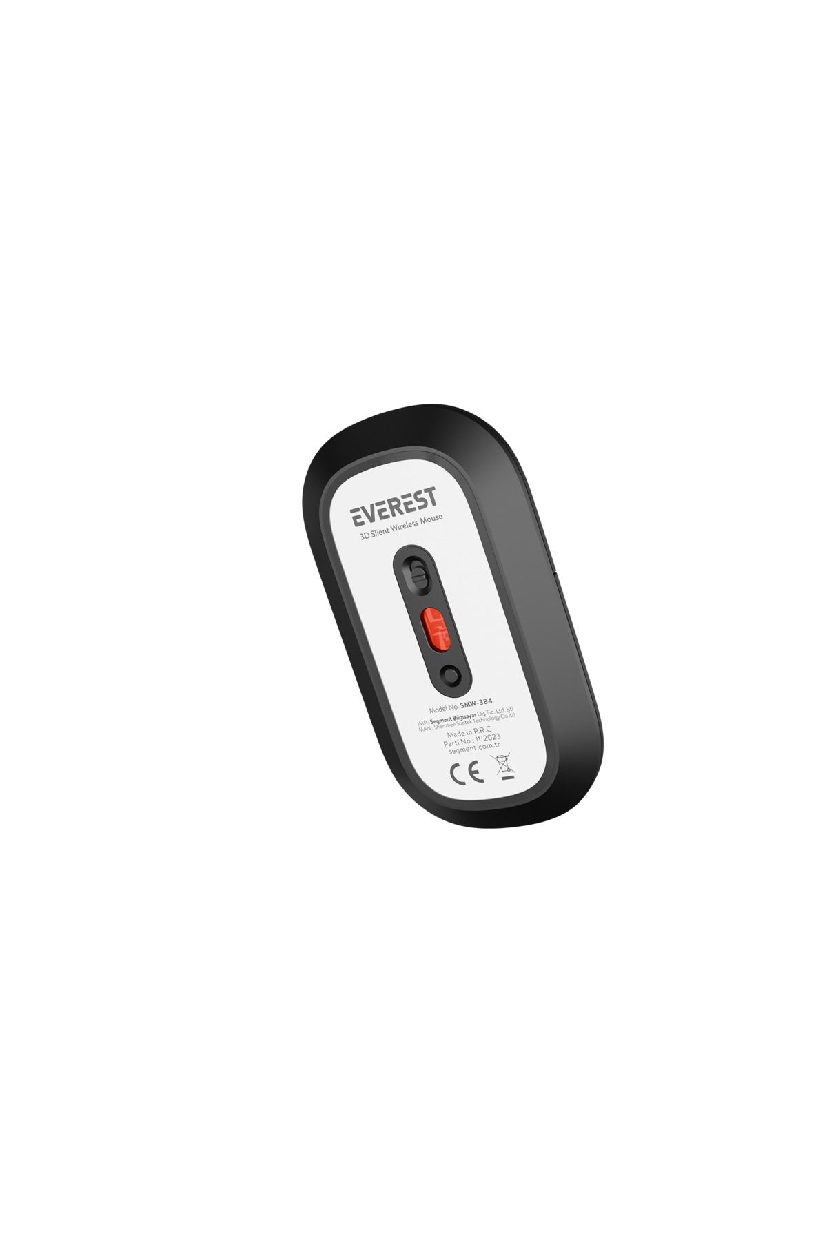 Everest Kablosuz Mouse 3d Sessiz Wireless Elektronik Pilli Smw-384 Siyah