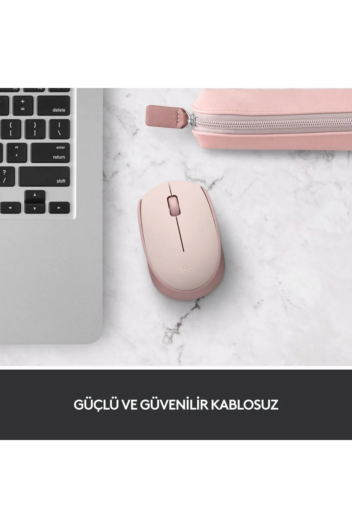 Logitech Kablosuz Pembe Mouse Pembe Kablosuz Mouse