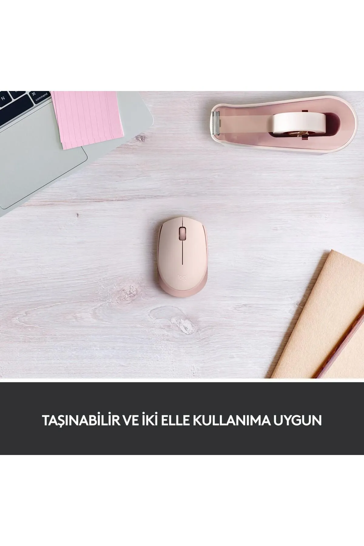 Logitech Kablosuz Pembe Mouse Pembe Kablosuz Mouse