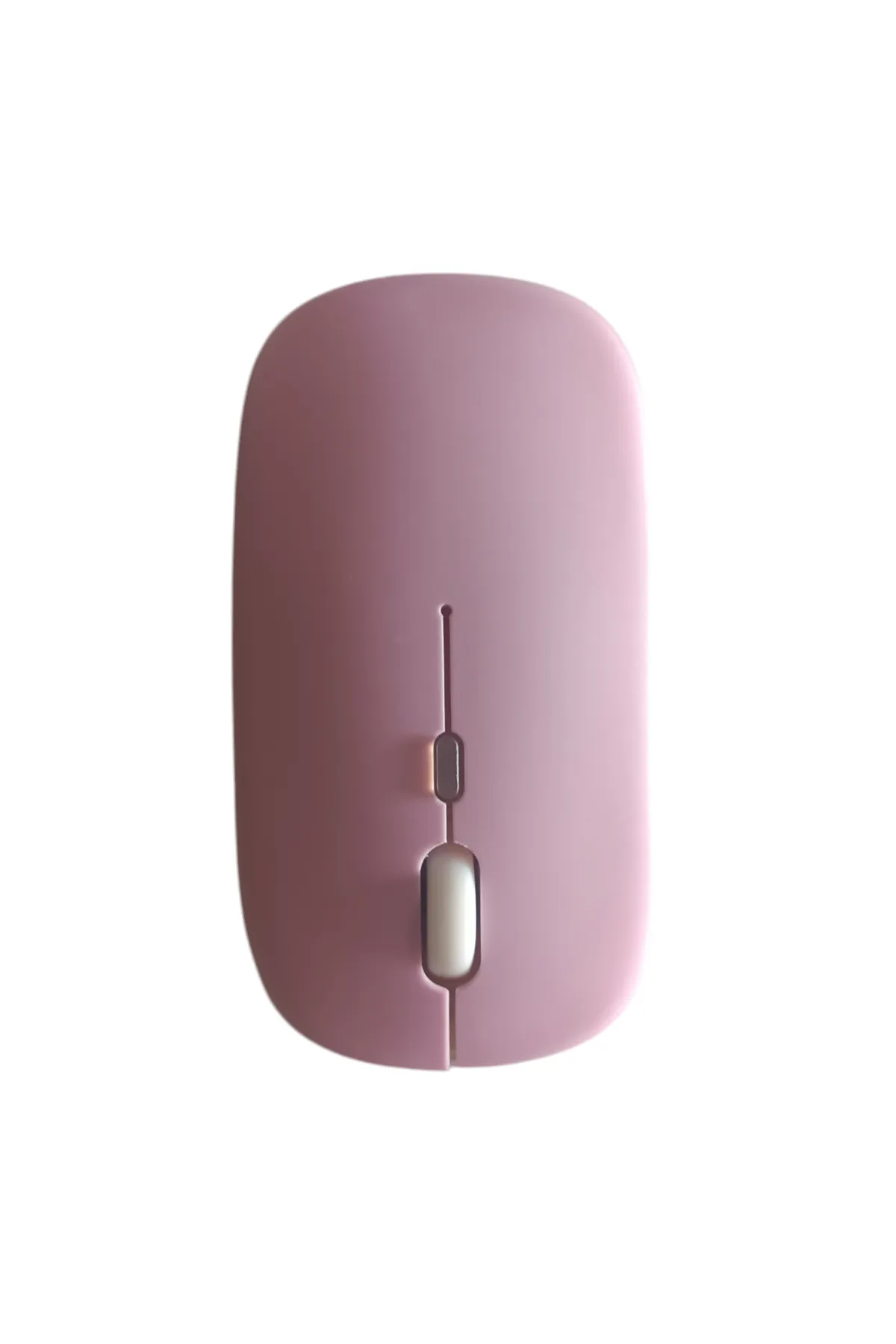 HOBİPİX Kablosuz Wireless 4 Tuşlu Rgb Işıklı Sessiz Mouse Pudra