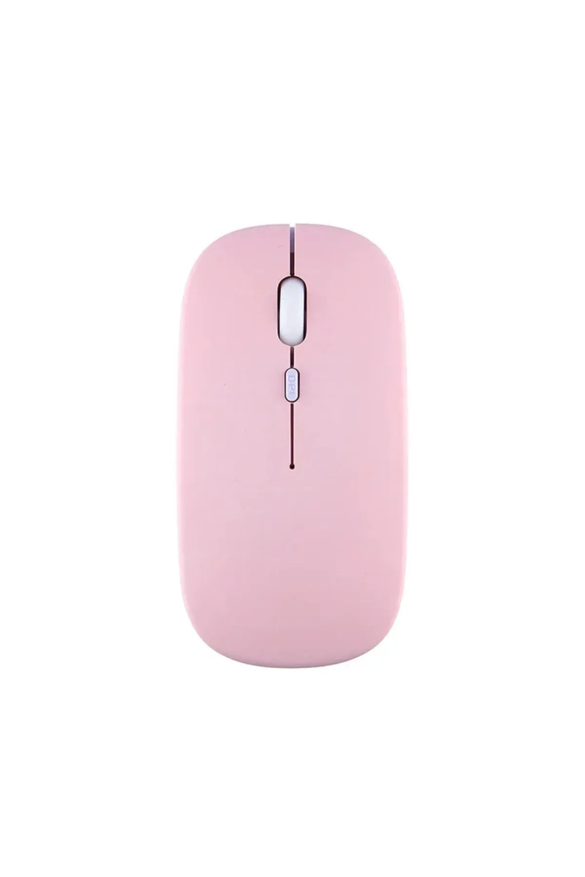 HOBİPİX Kablosuz Wireless 4 Tuşlu Rgb Işıklı Sessiz Mouse Pudra