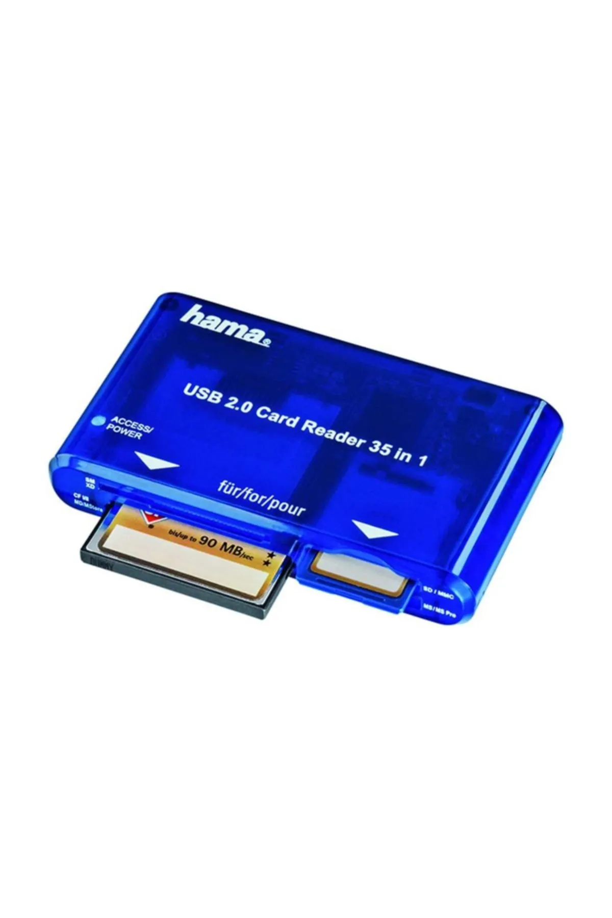 Hama Kart Okuyucu/Yazıcı USB 2.0 35in1