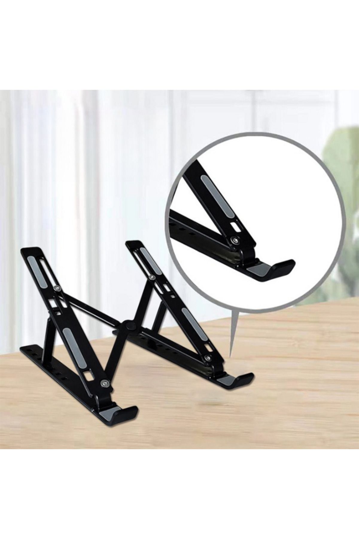 KLASİST Katlanabilir Ayarlı Dizüstü Alüminyum Notebook Stand Macbook Tablet Laptop Standı