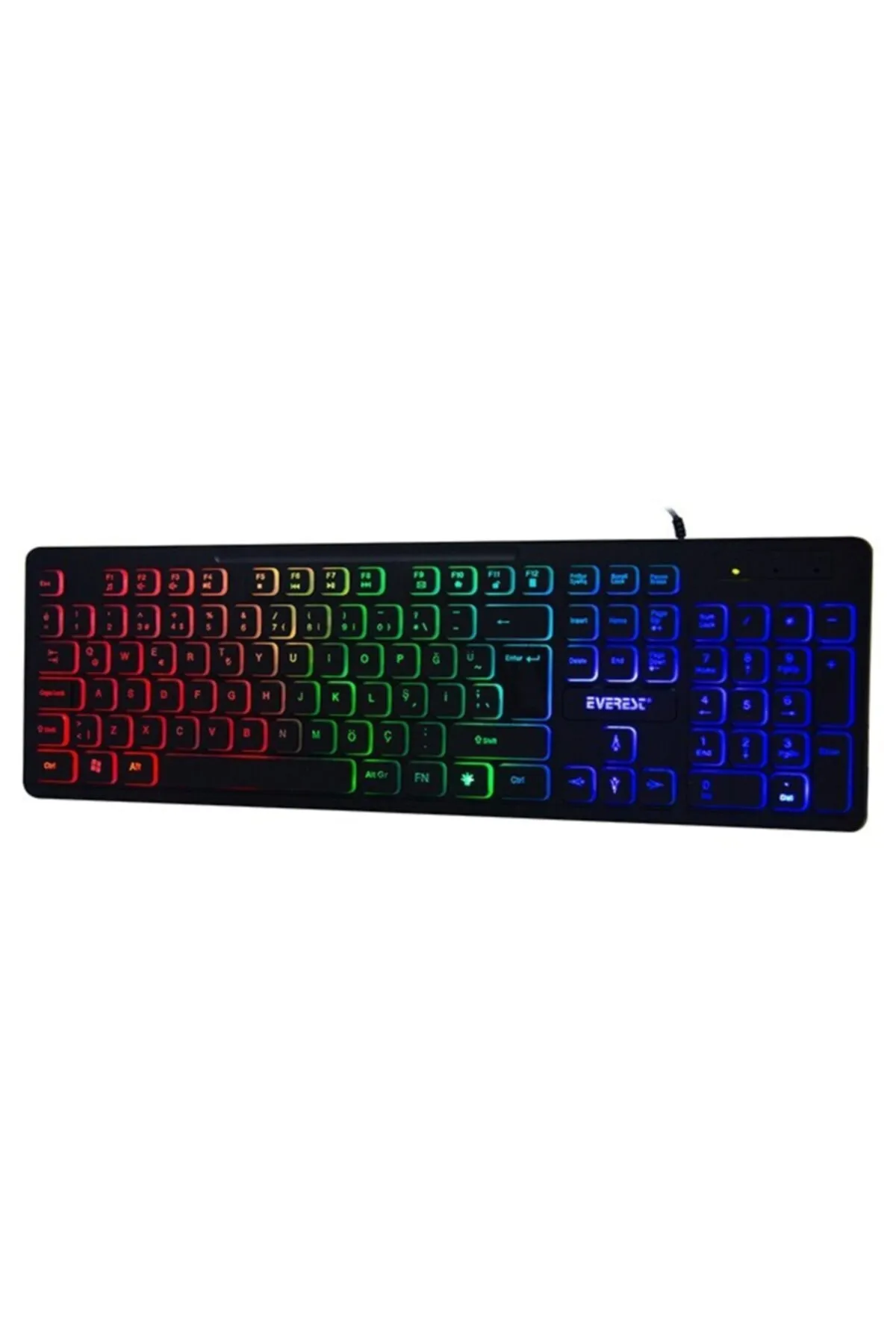 Everest Kb-120 Gökkuşağı Aydınlatmalı Q Gaming Oyuncu Klavyesi