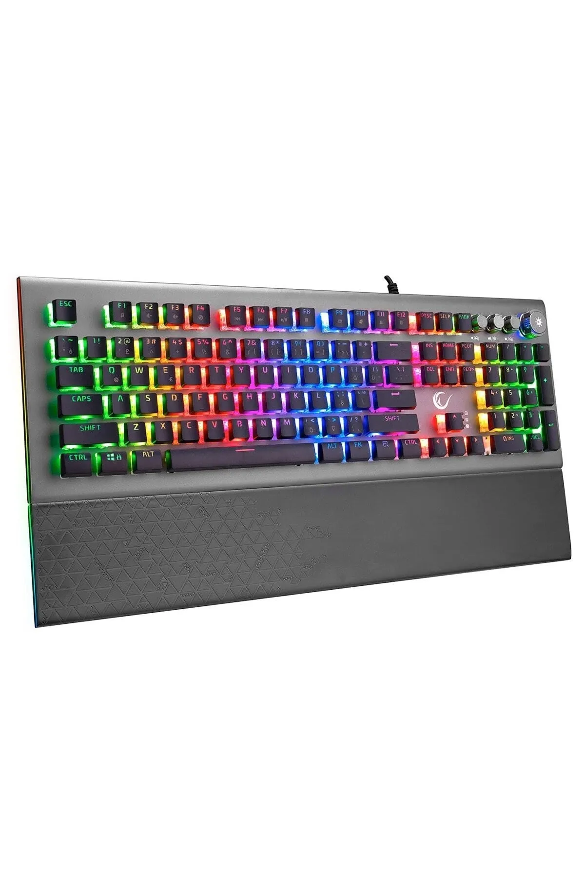 Rampage Kb-r101 Impressive Full Rgb Kristal Switch Mekanik Gaming Oyuncu Klavyesi