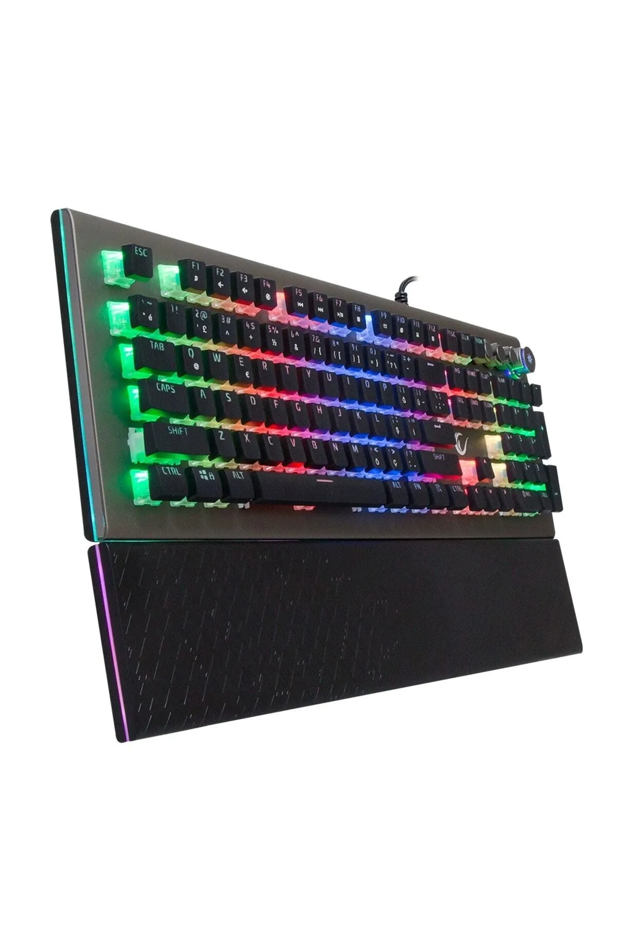 Rampage Kb-r101 Impressive Full Rgb Kristal Switch Mekanik Gaming Oyuncu Klavyesi