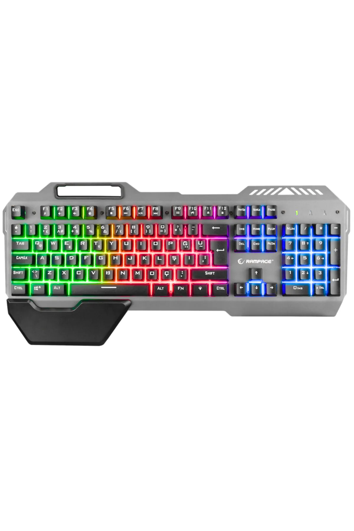 Rampage Kb-r132 Falcon-x Usb Led Aydınlatmalı Q Gaming Klavye Oyuncu Klavye