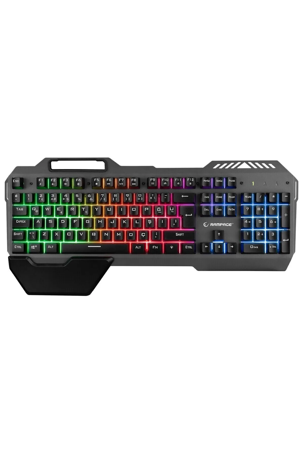 Rampage Kb-r132 Falcon-x Usb Led Aydınlatmalı Q Gaming Klavye Oyuncu Klavye