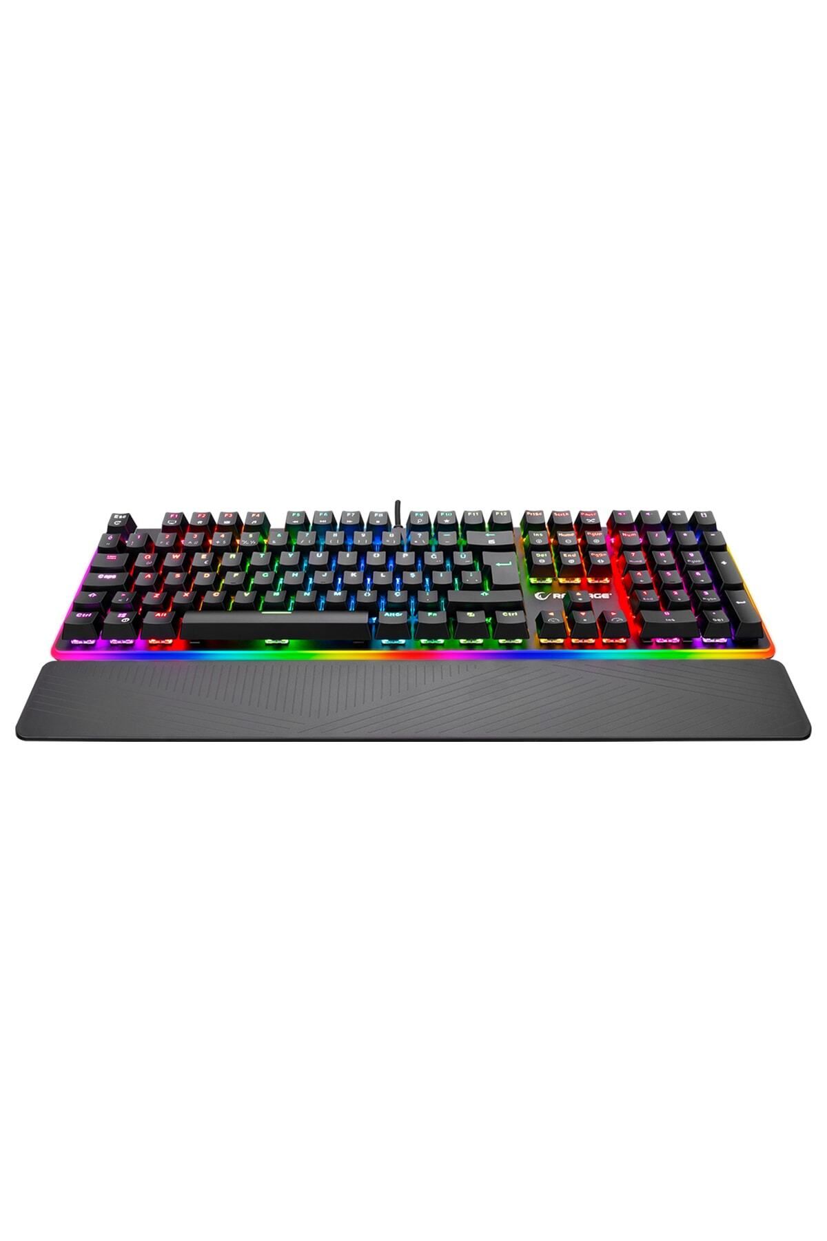 Rampage Kb-r96 Ultımate Optical Switch Full Rgb Ve Metal Gövdeli Su Geçirmez Mekanik Gaming Oyuncu Klavyesi