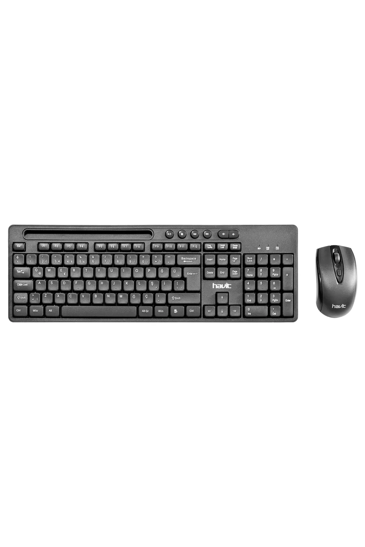 Havit KB266GCM Q Tr Kablosuz Multimedya Klavye Mouse Set