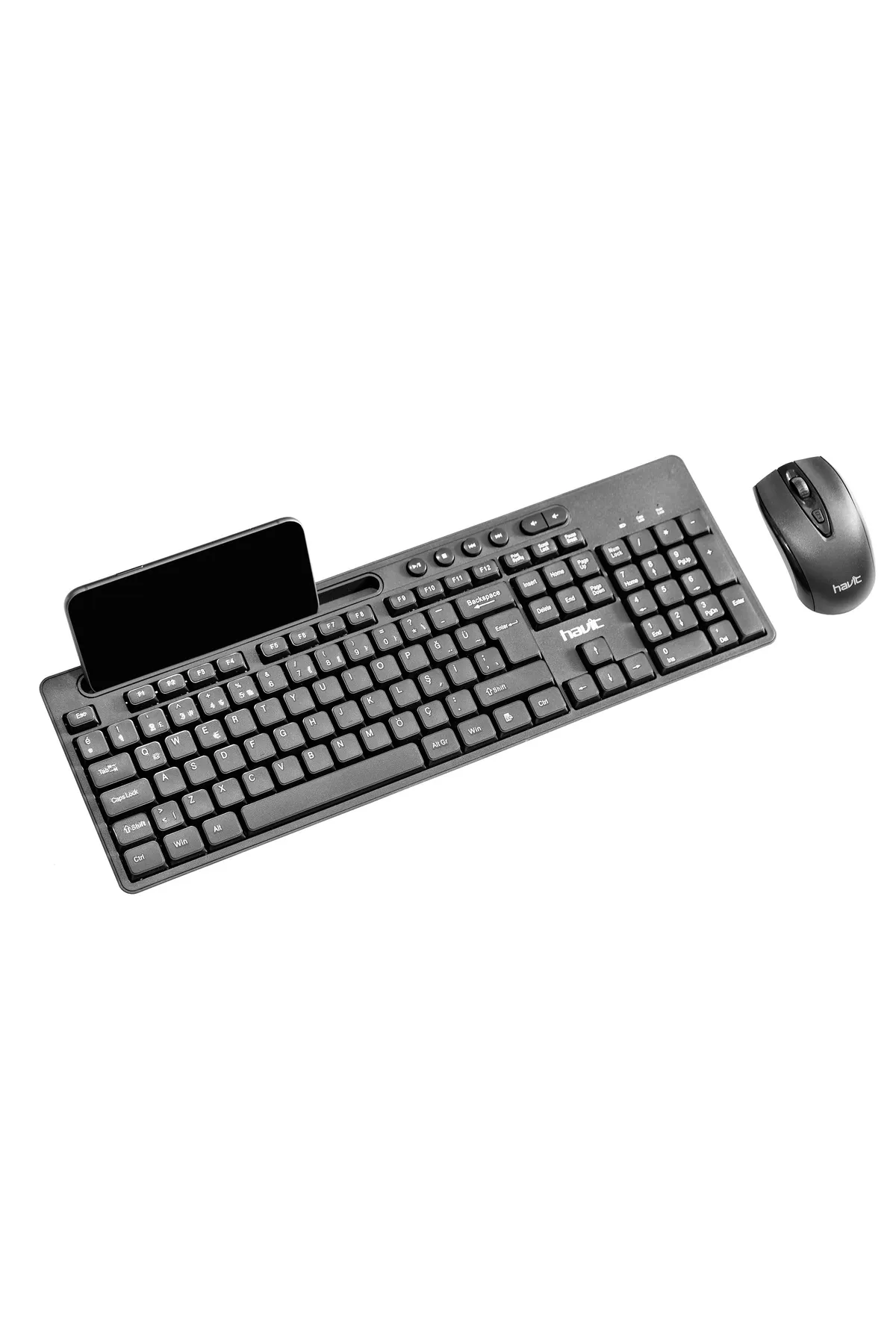 Havit KB266GCM Q Tr Kablosuz Multimedya Klavye Mouse Set