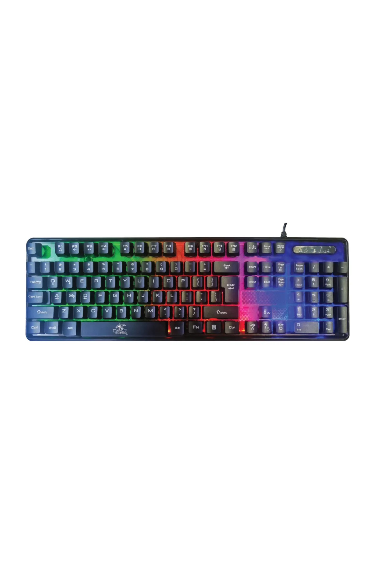 Dexim KBL707 Mekanik Hisli RGB Led Arka Işıklı Şeffaf Gaming Oyuncu Klavye