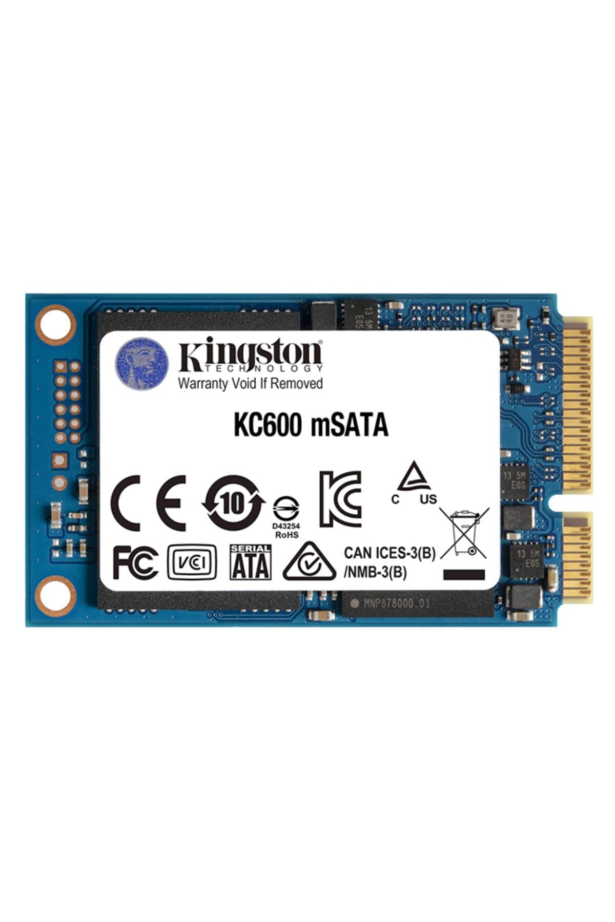 Kingston Kc600 Skc600ms/1024g 1tb 550/520mb/s Msata Ssd Disk