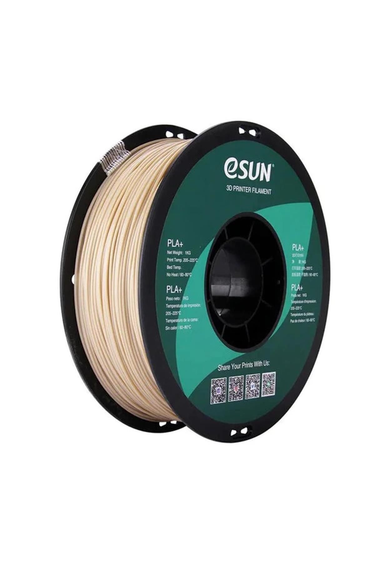 eSun Kemik Beyazı Pla+ Filament 1.75mm 1 Kg Plus