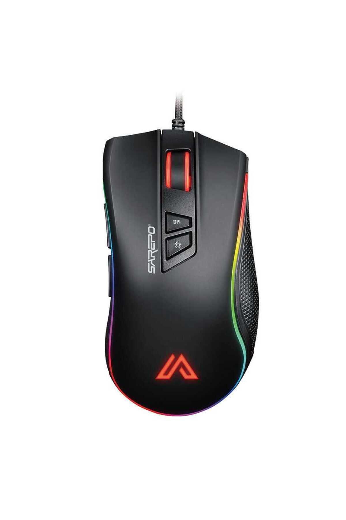 Canpay Keskin Nişancı Ateş Etme Tuşlu Gaming Mouse (11 Modlu RGB LED Işıklı,9 Çeşit Buton, Pixart Sensör)