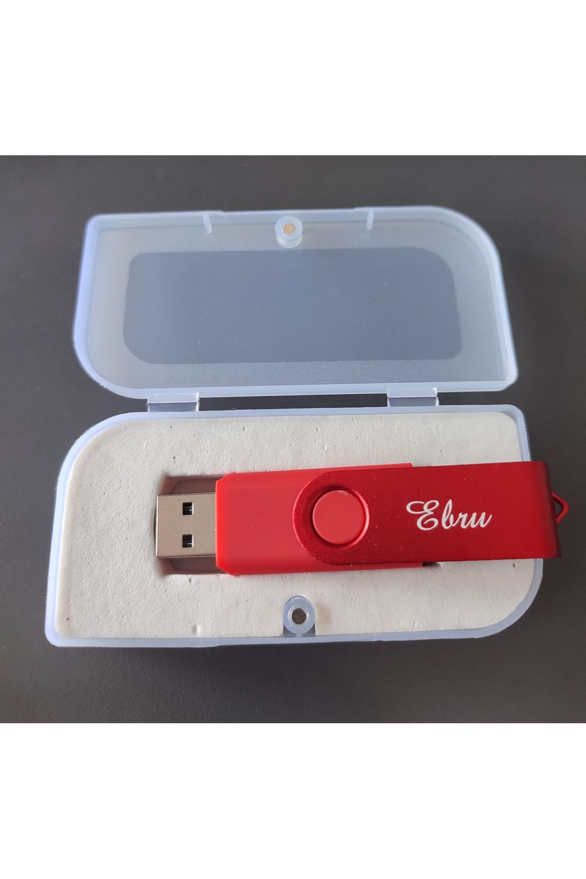 KEYFHOME Kişiye Özel İsim Baskılı USB 8113-S 32 GB