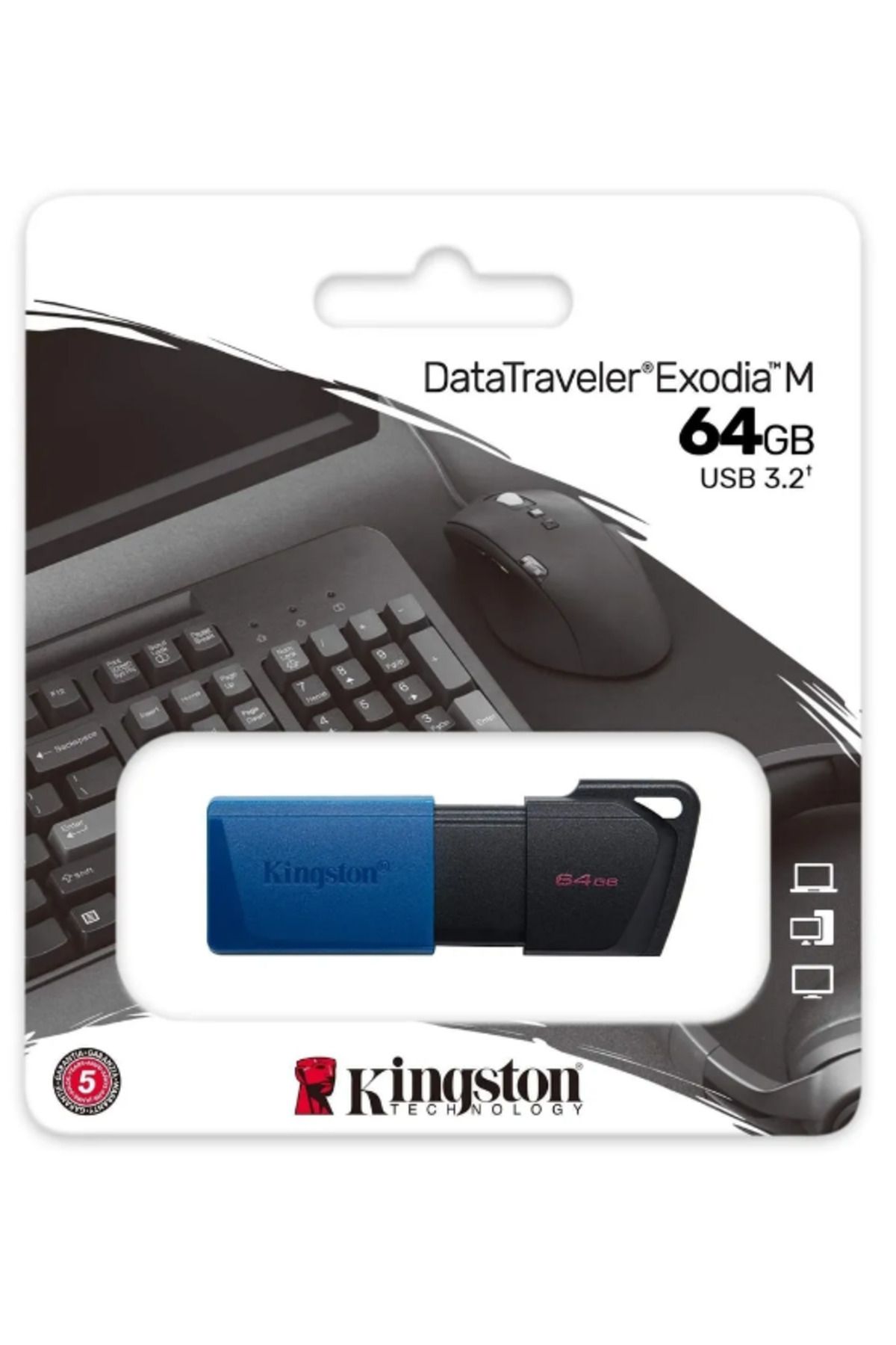 Genel Markalar Kingston Dtxm 64gb Usb 3.2 Flasbellek Datatraveler Dtxm64gb