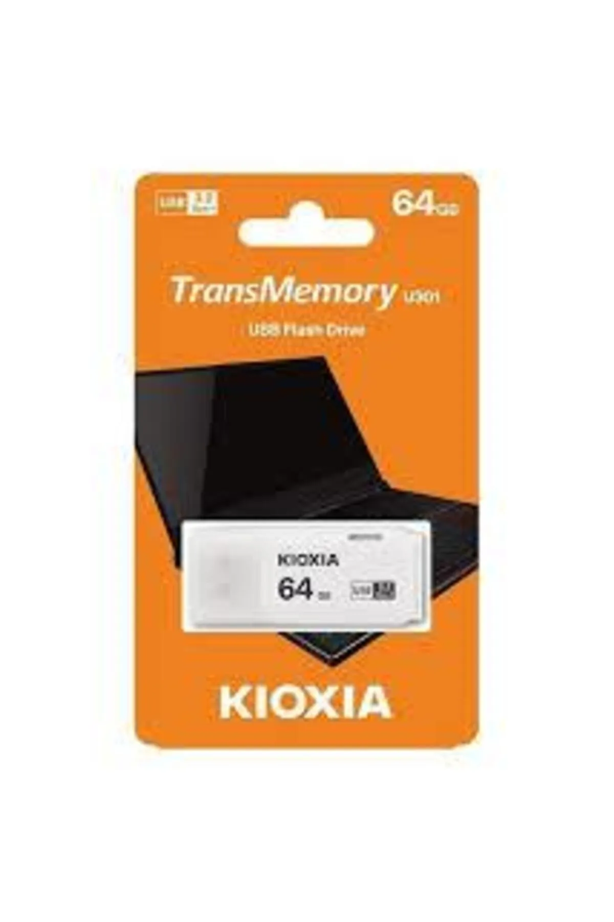 Kioxia KİOXİA U301 64GB 3.2 GEN USB FLASH BELLEK BEYAZ